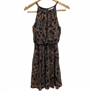 Lush patterned Green dress Size X Small sz x small